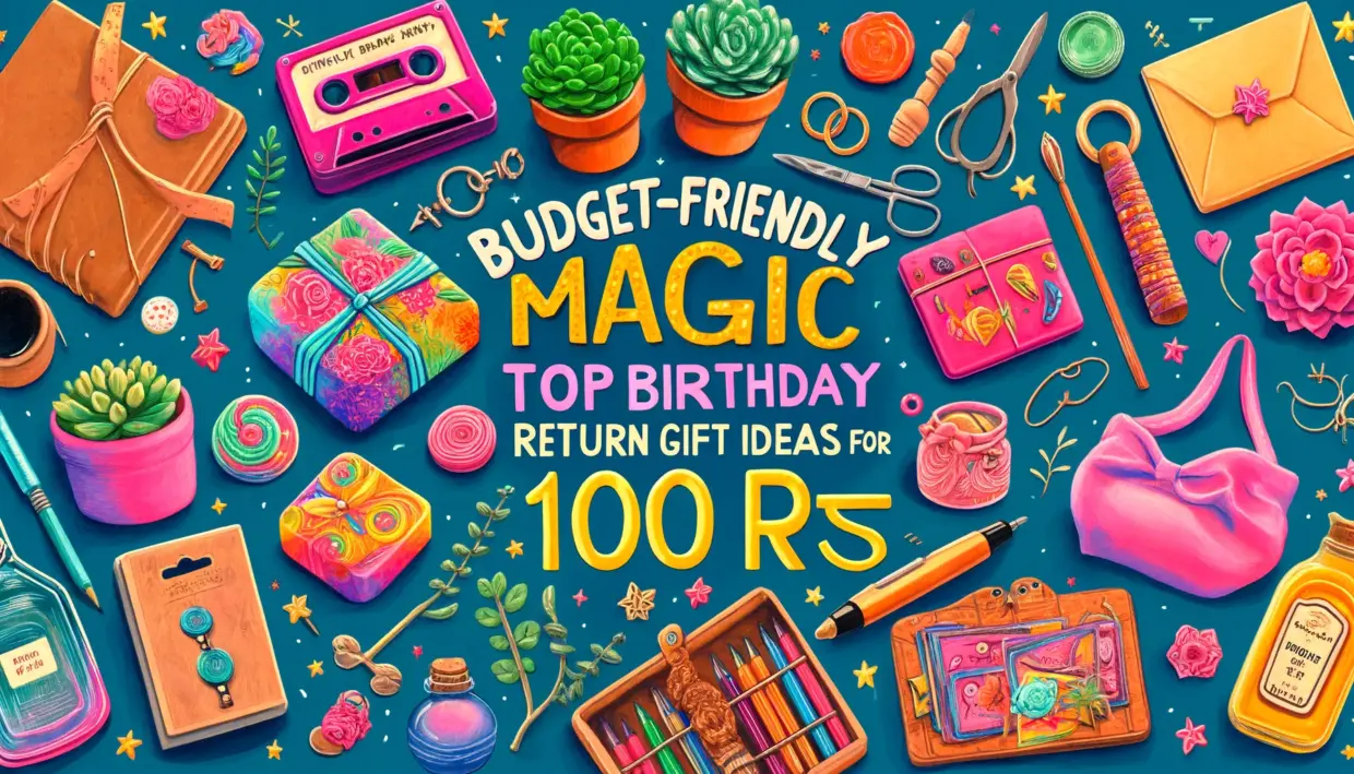 Budget-Friendly Magic Top Birthday Return Gift Ideas for 100 Rs