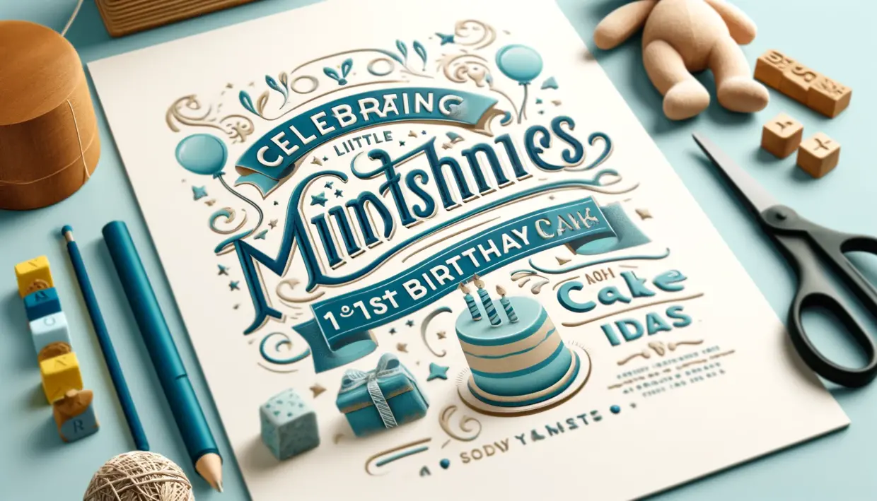 Celebrating Milestones Perfect Little Boy 1st Birthday Cake Ideas