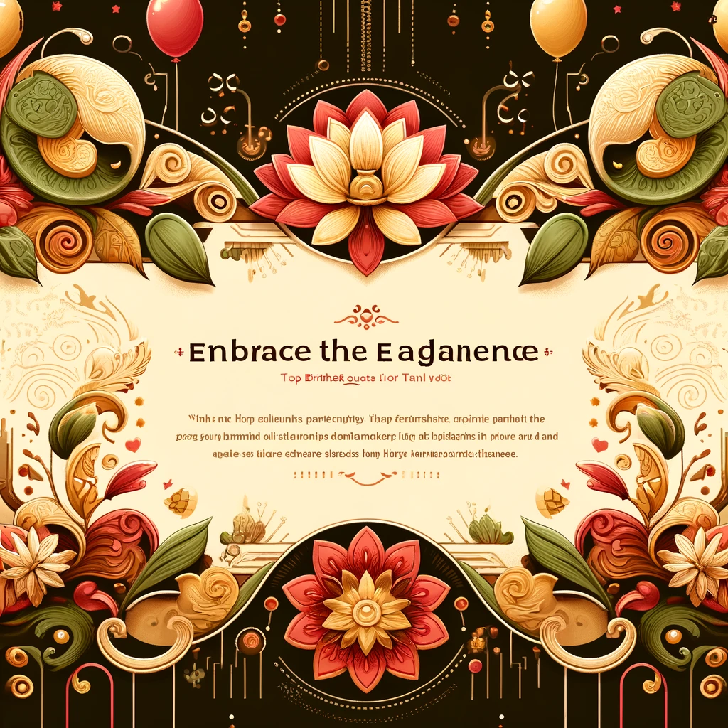 Embrace the Elegance Top Birthday Wishes Quotes in Tamil for Your Loved Ones