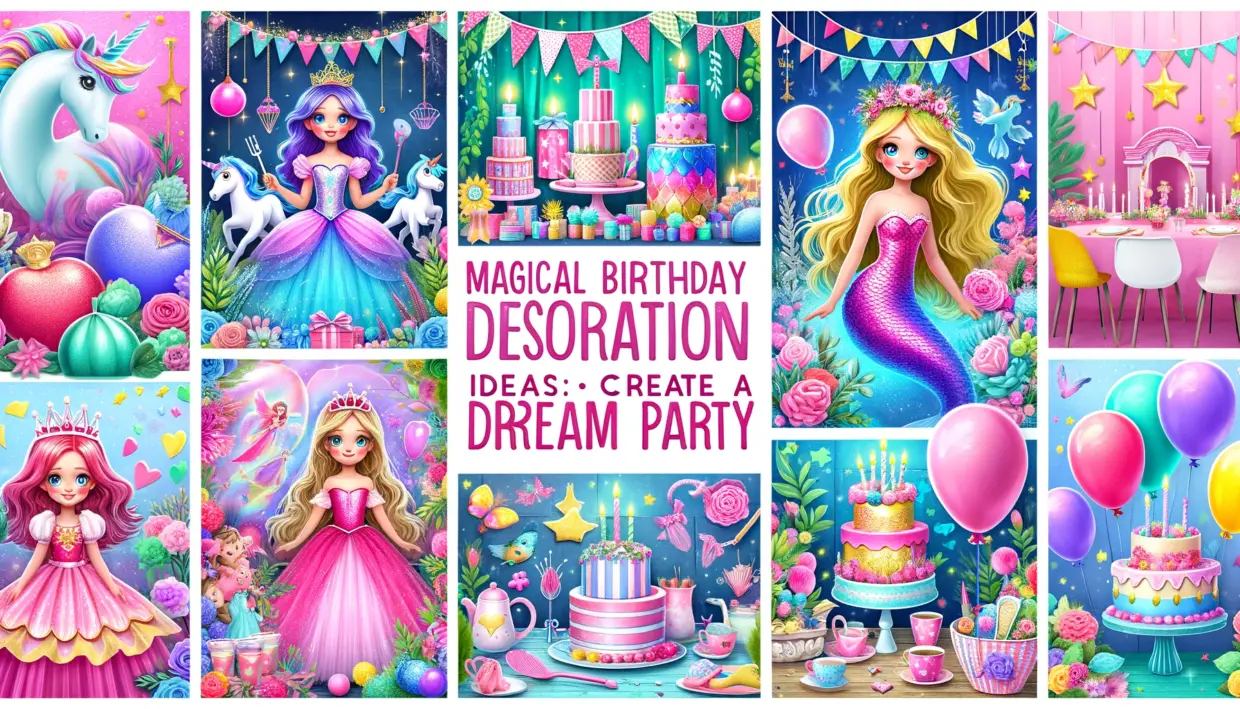 Magical Birthday Decoration Ideas for Girls Create a Dream Party