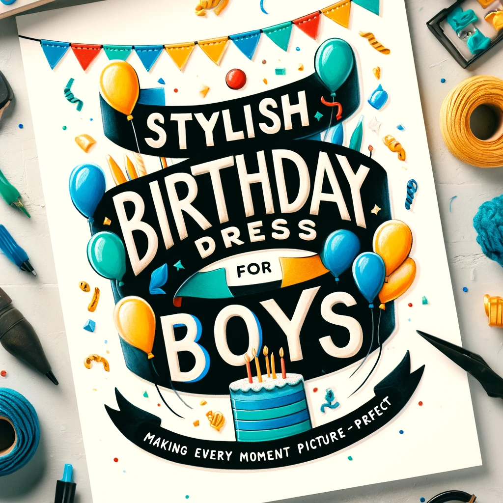 Stylish Birthday Dress Ideas for Boys Making Every Moment Picture-Perfect