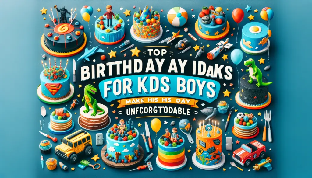 Top Birthday Cake Ideas for Kids Boys Make His Day Unforgettable