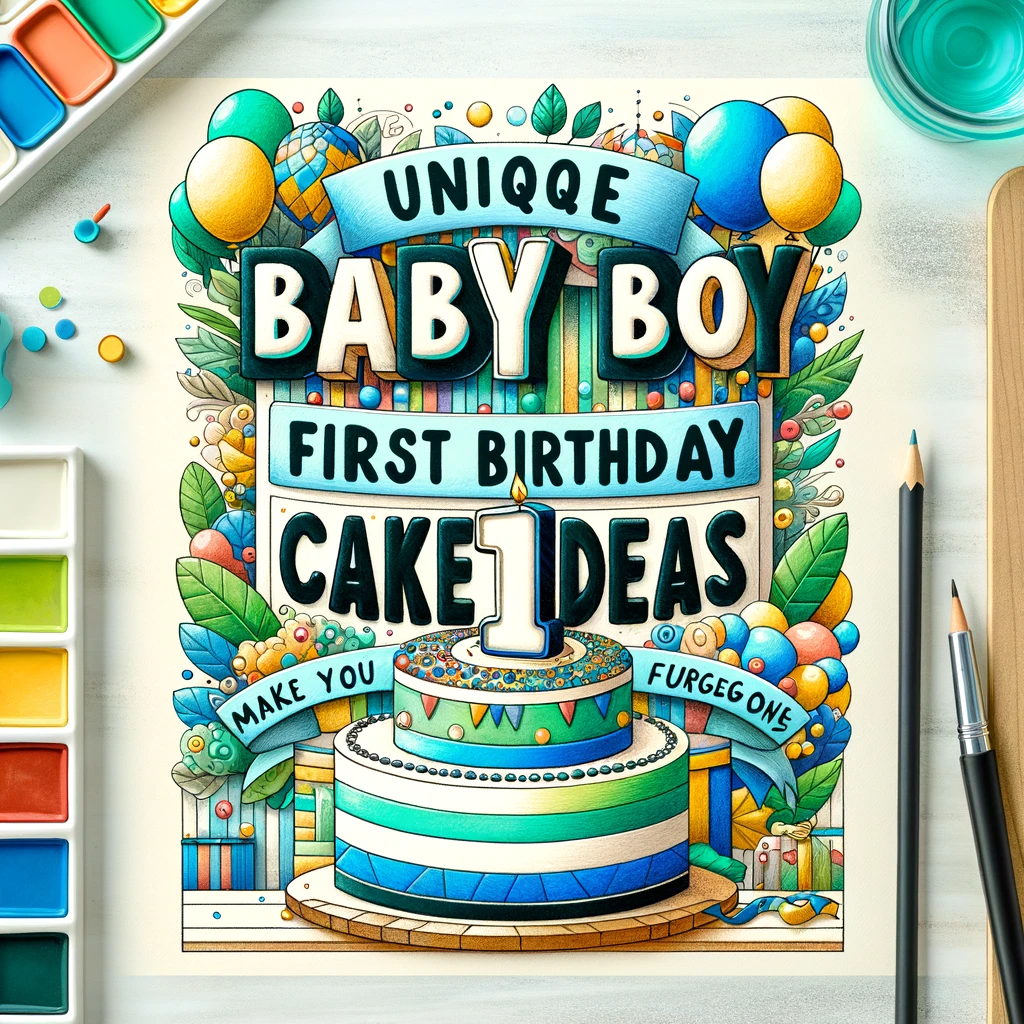 Unique Baby Boy First Birthday Cake Ideas: Make Your Little One's Day Unforgettable