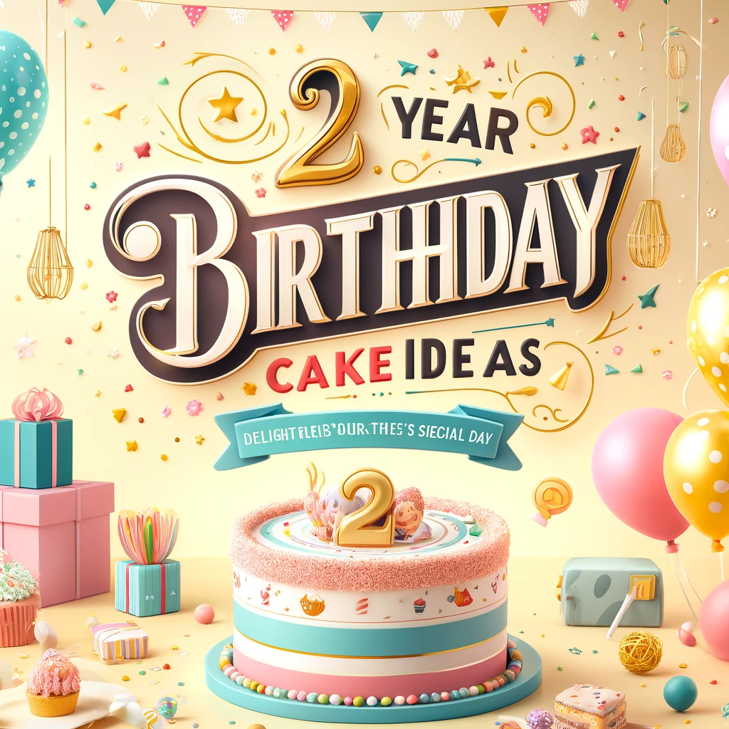 2 Year Birthday Cake Ideas Delightful Designs for Your Little One’s Special Day