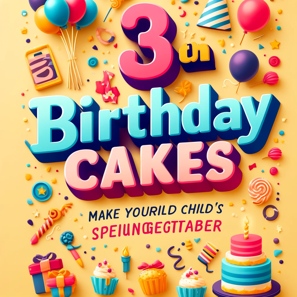 3rd Birthday Cake Ideas: Make Your Child’s Special Day Unforgettable