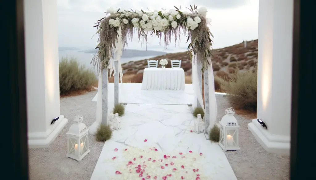 marriage wedding garlands rose petals