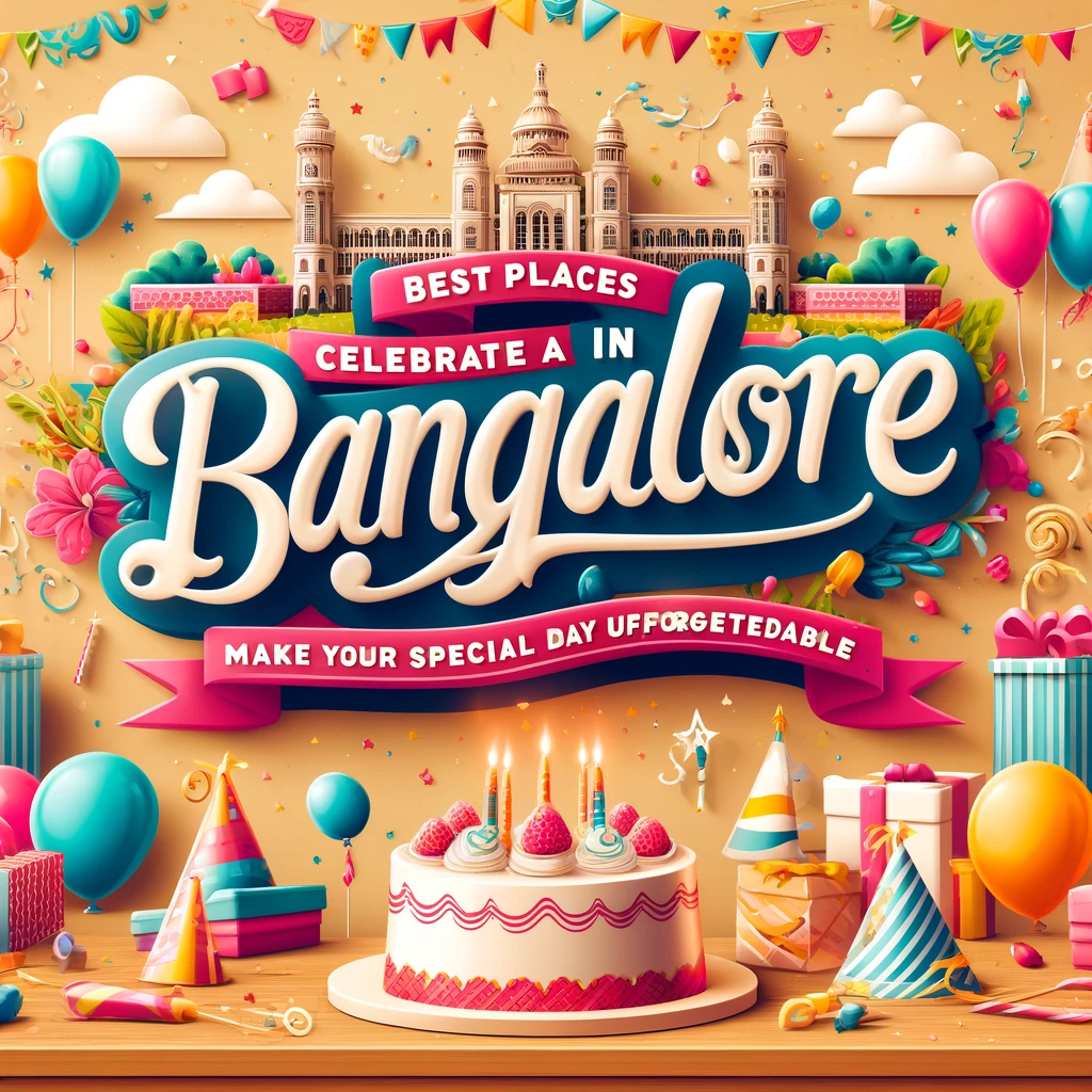 Best Places to Celebrate a Birthday in Bangalore Make Your Special Day Unforgettable