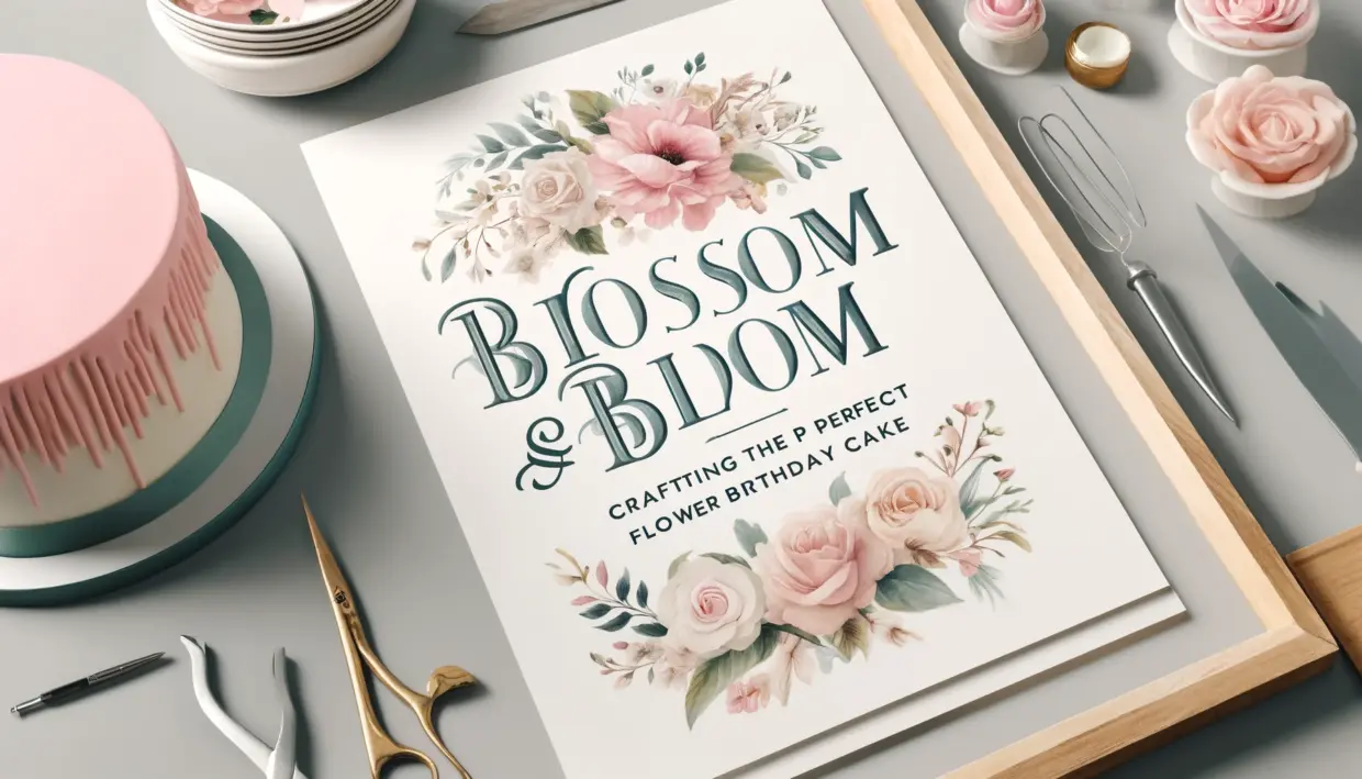 Blossom and Bloom: Crafting the Perfect Flower Birthday Cake