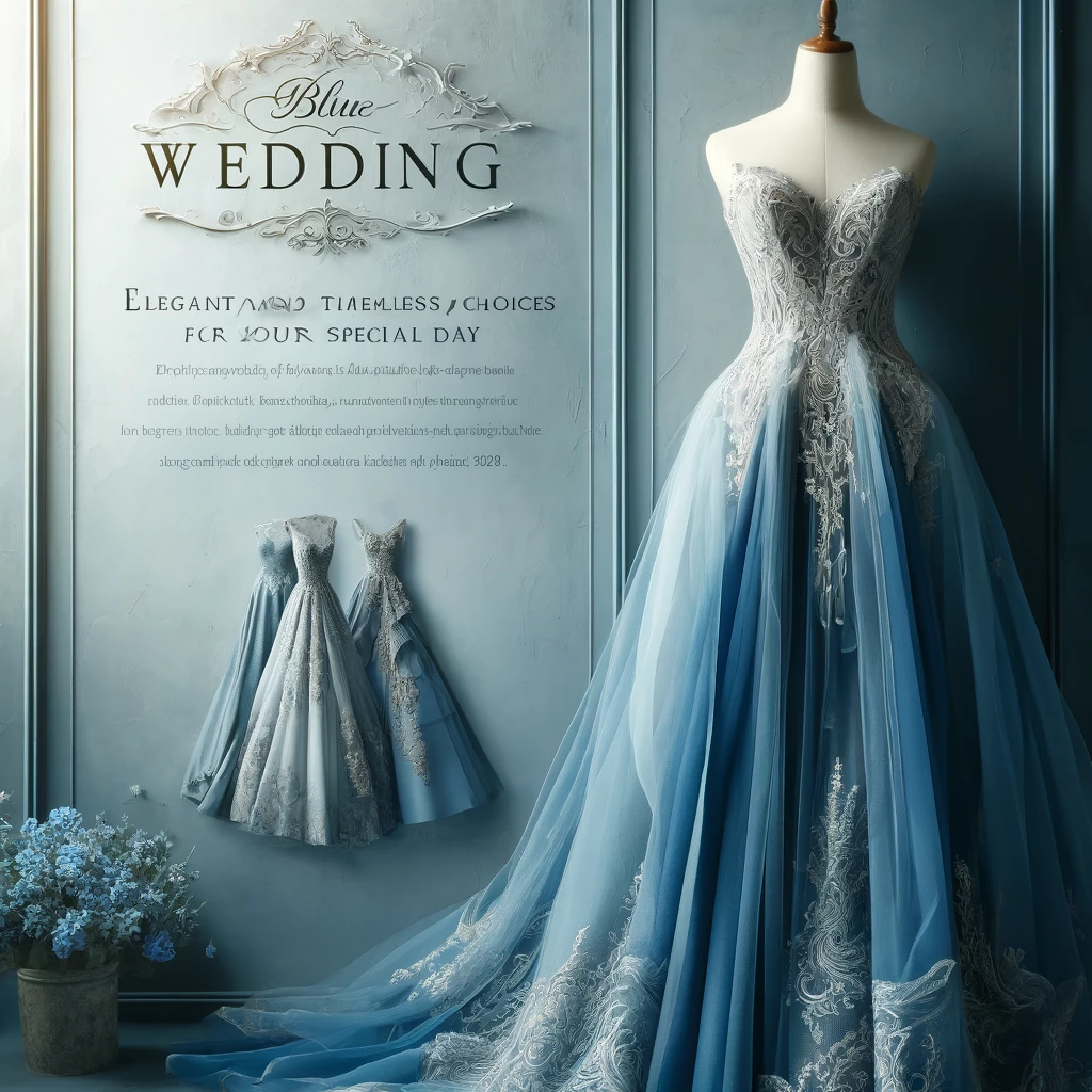 Blue Dress for Wedding Elegant and Timeless Choices for Your Special Day