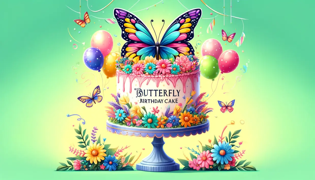 Butterfly Birthday Cake How to Design a Magical Cake for Your Celebration