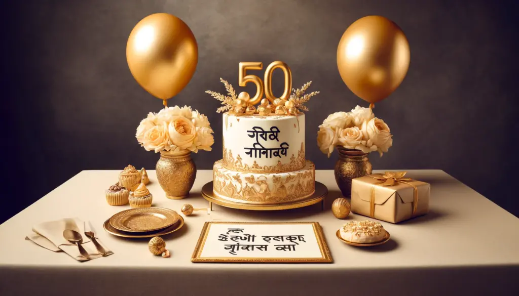 50th birthday wishes in marathi