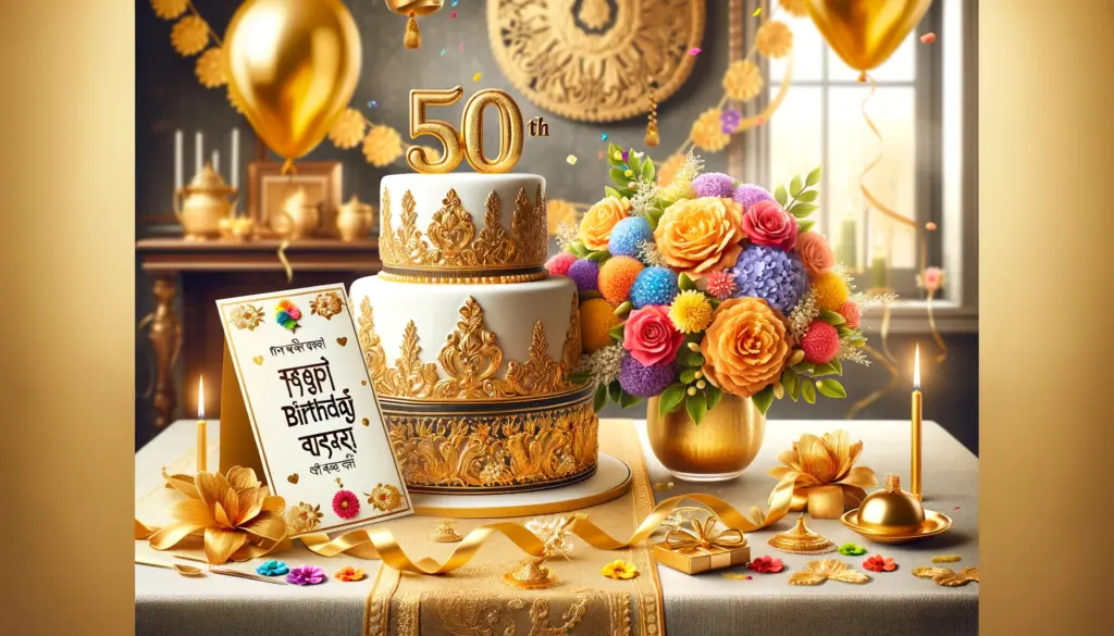 50th birthday wishes in marathi