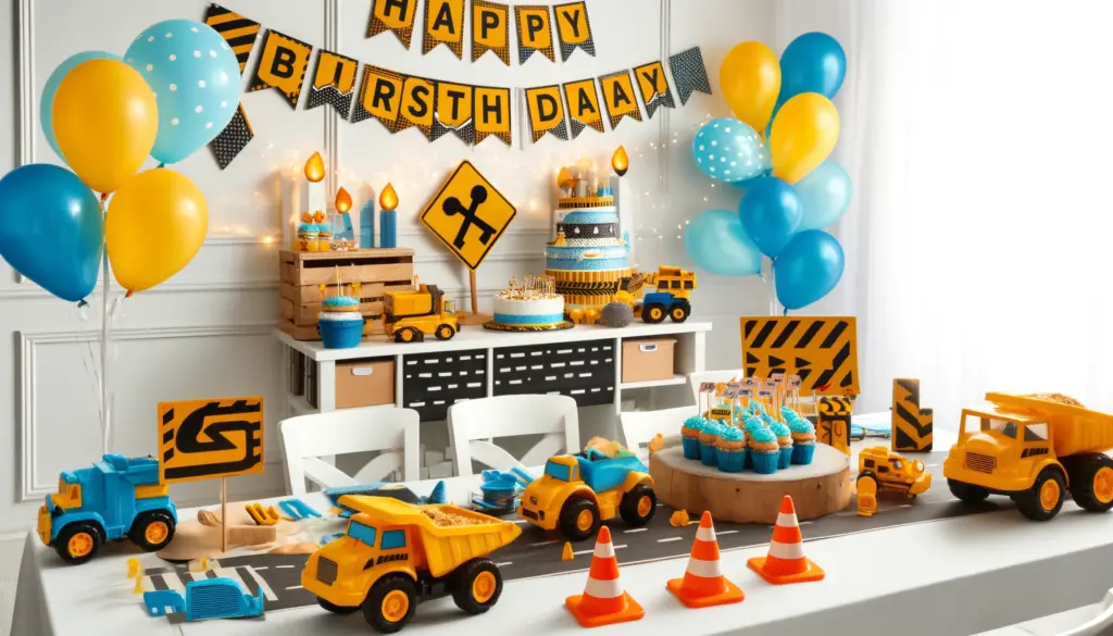 birthday decoration ideas for boy