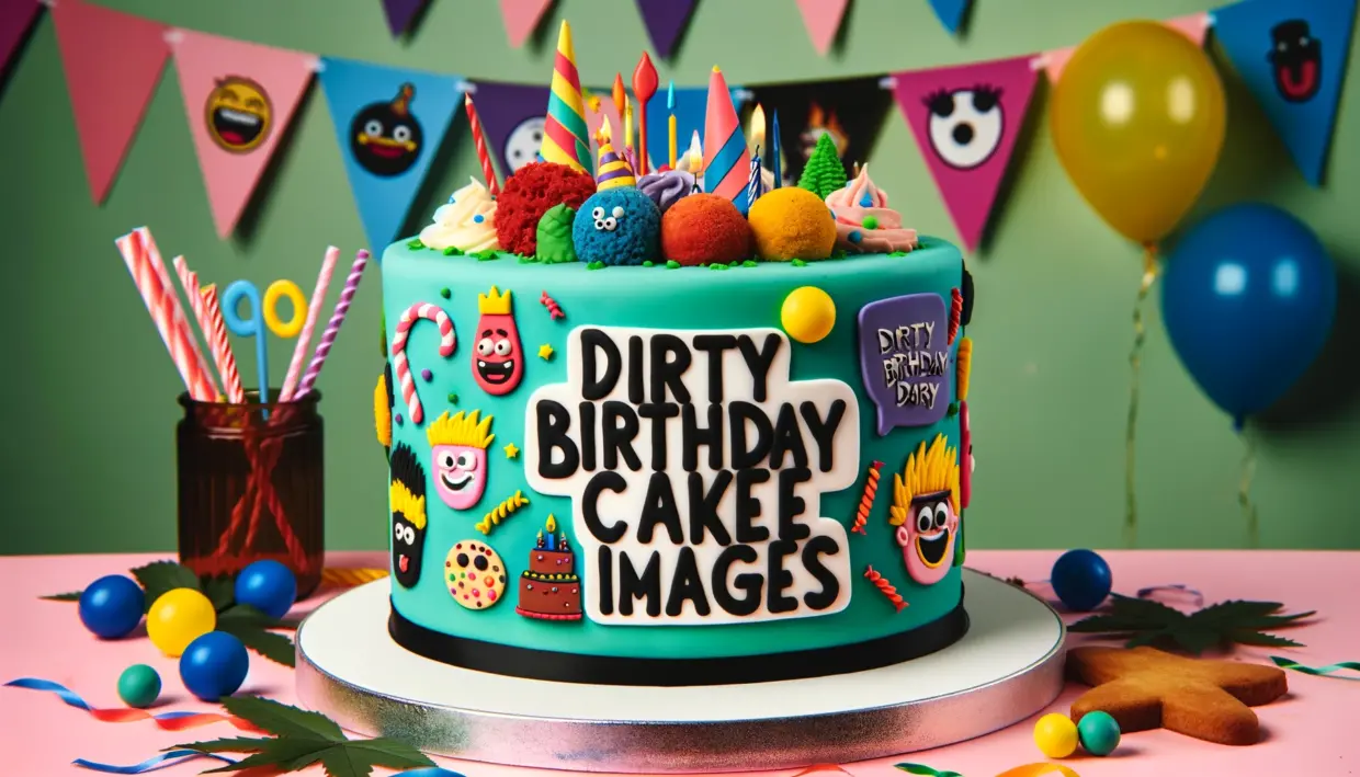 Dirty Birthday Cake Images