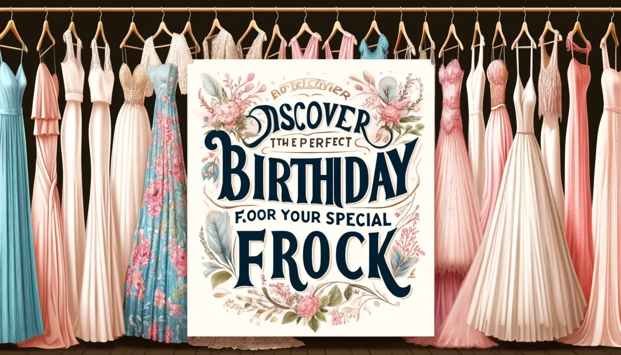 Discover the Perfect Birthday Frock for Your Special Day