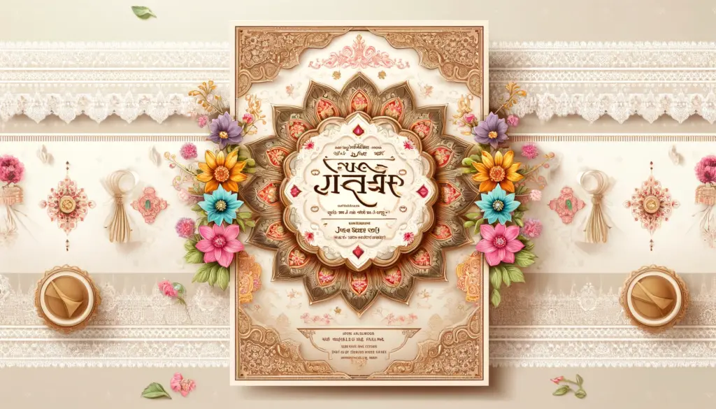 gujarati tahuko for wedding invitation