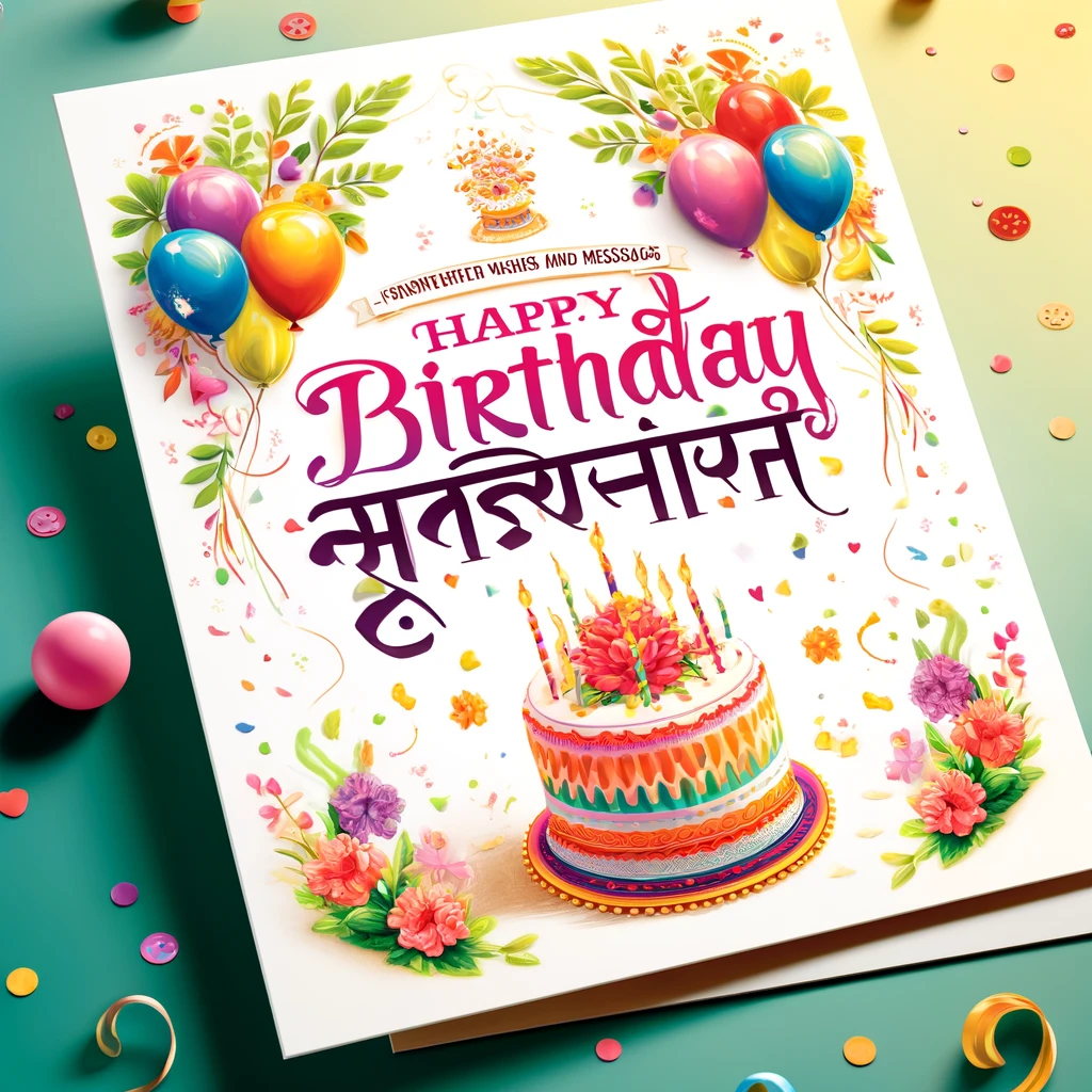 Happy Birthday Sister in Marathi Heartfelt Wishes and Messages