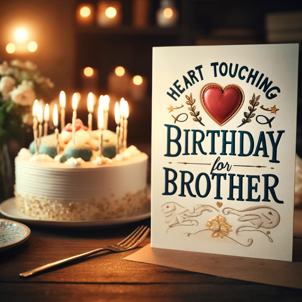 Heart Touching Birthday Wishes for Brother