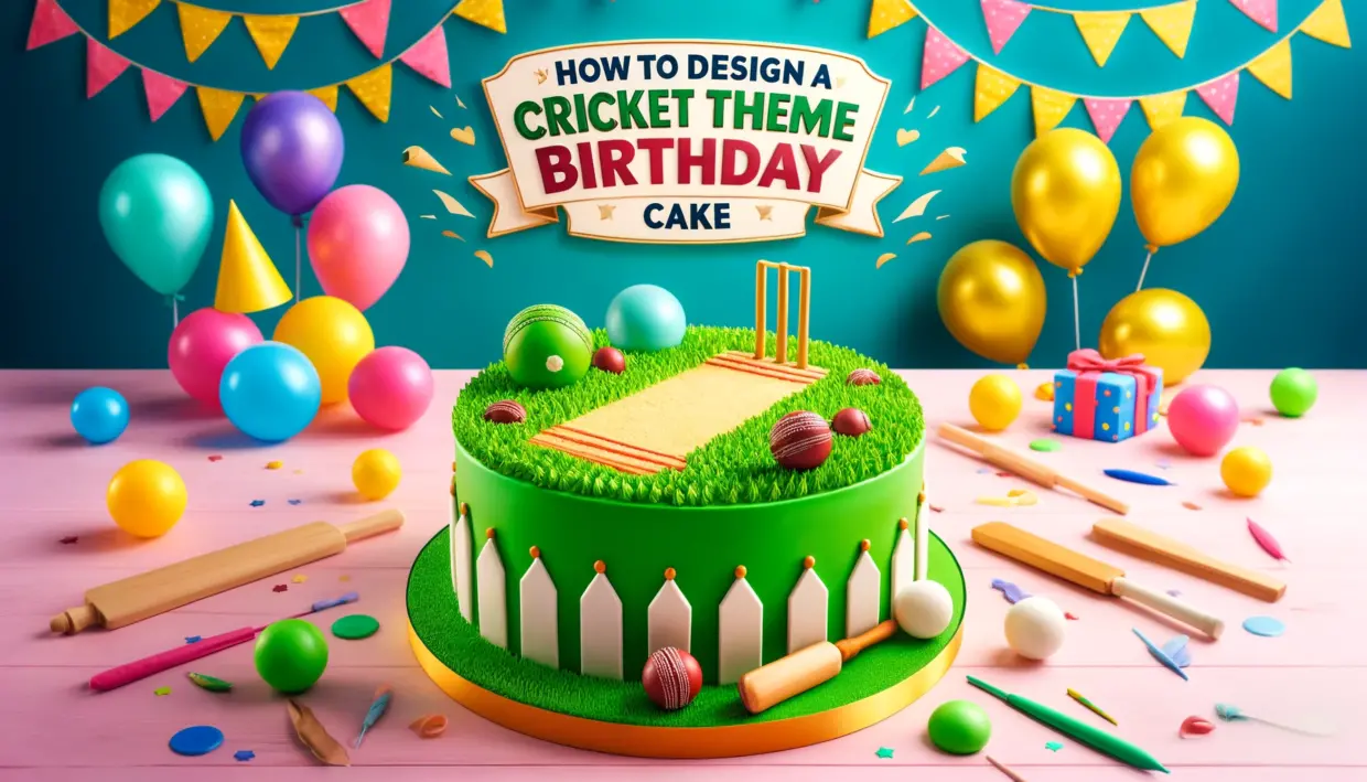 How to Design a Perfect Cricket Theme Birthday Cake