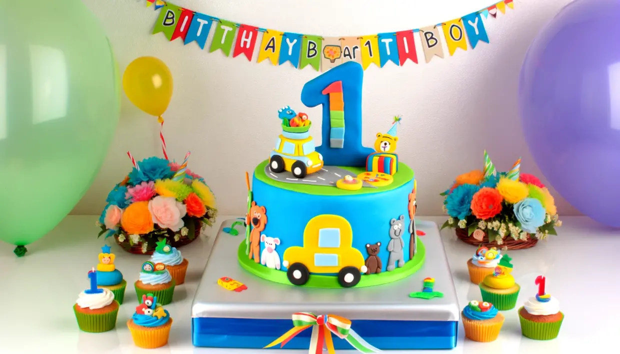 The Perfect Birthday Cake for a 1-Year-Old Boy