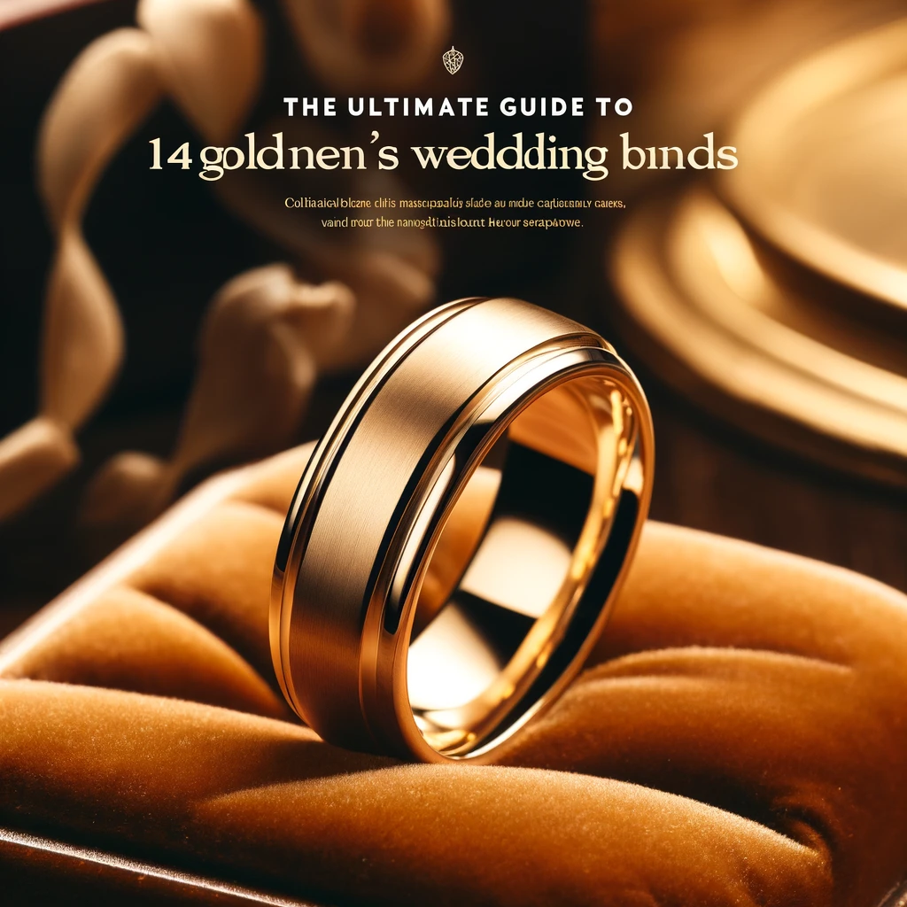 The Ultimate Guide to 14K Gold Men's Wedding Bands