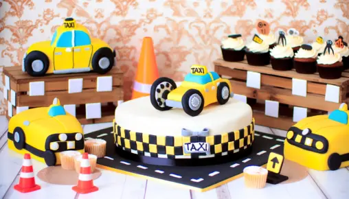 birthday cake car design