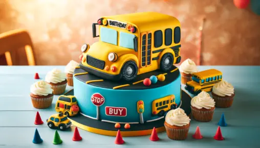 birthday cake car design