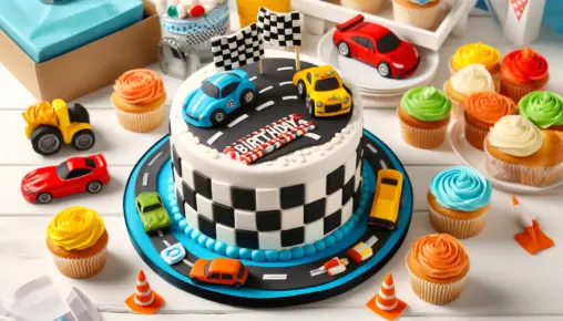 birthday cake car design