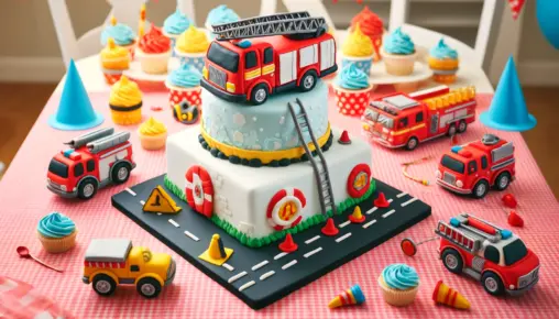 birthday cake car design