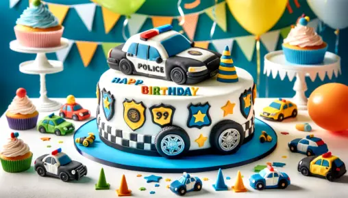 birthday cake car design