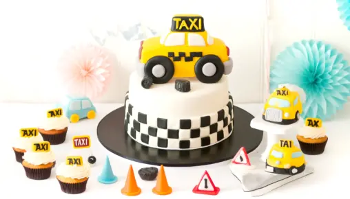 birthday cake car design