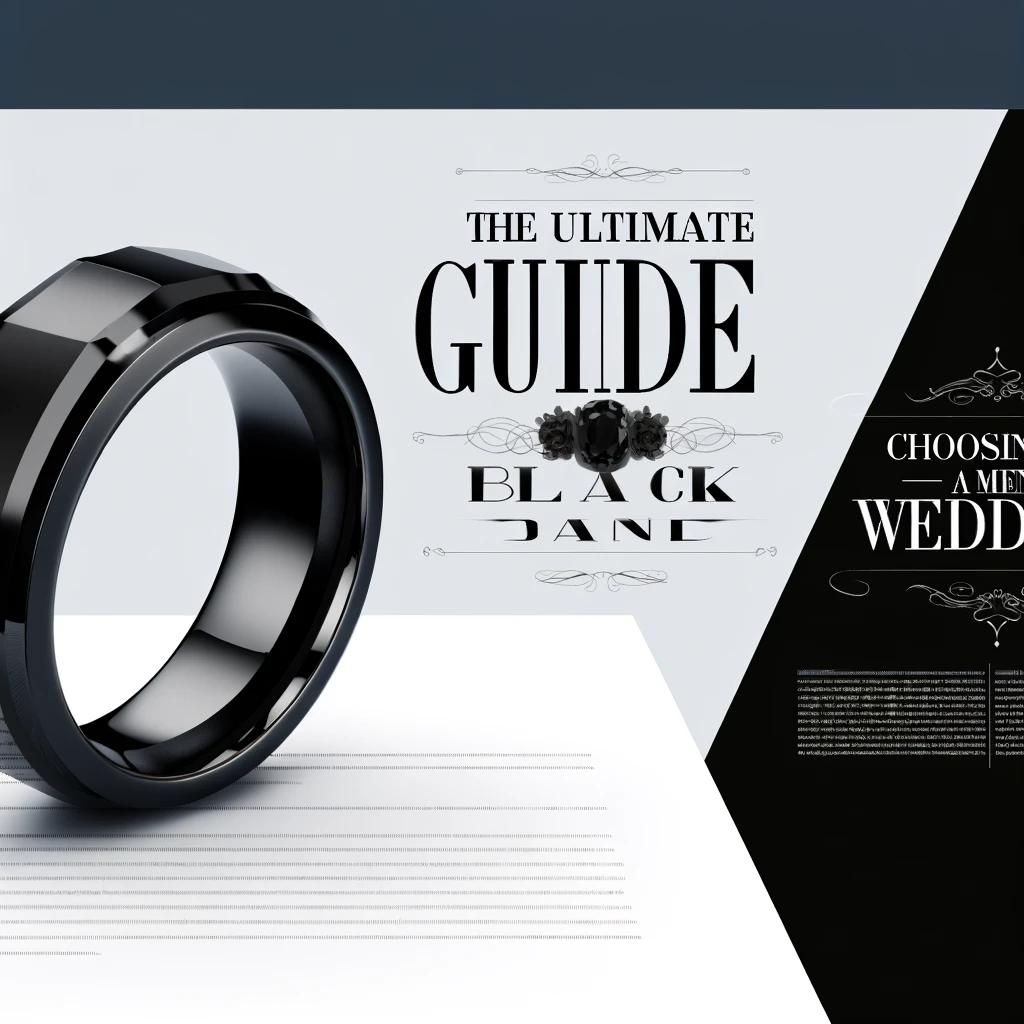 The Ultimate Guide to Choosing a Men's Black Wedding Band