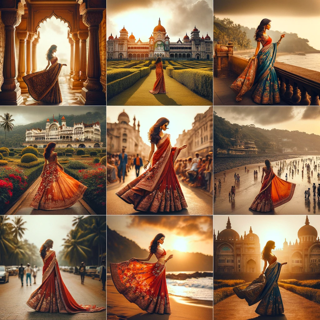 The Ultimate Guide to an Outdoor Pre-Wedding Photoshoot in Saree