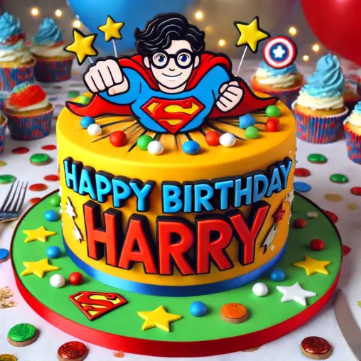 happy birthday harry cake