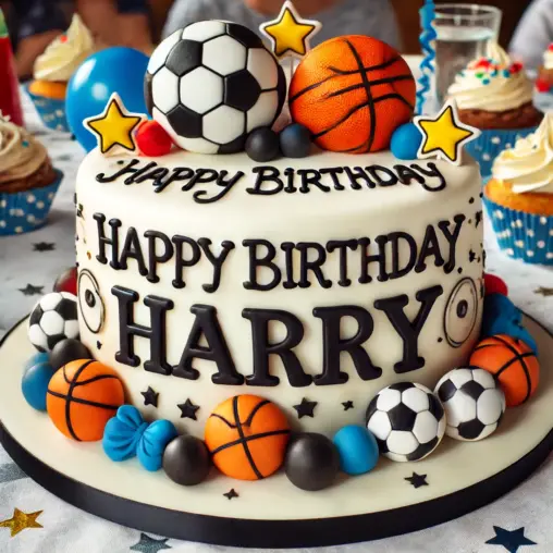 happy birthday harry cake