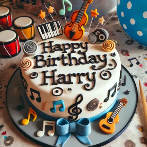 happy birthday harry cake