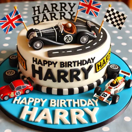 happy birthday harry cake