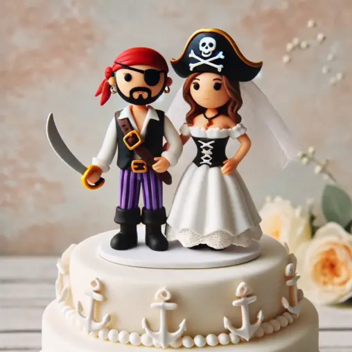 funny wedding cake toppers