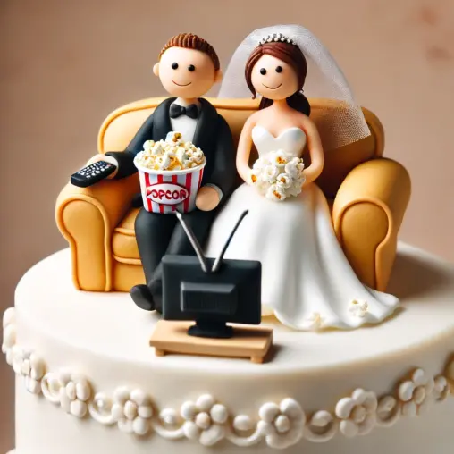 funny wedding cake toppers