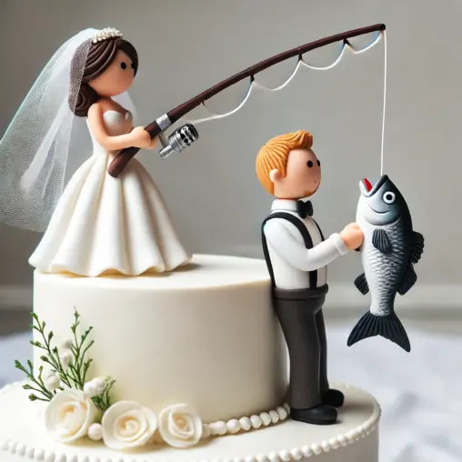 funny wedding cake toppers