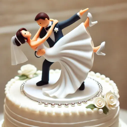 funny wedding cake toppers