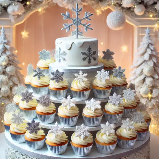 cupcake cake wedding cake