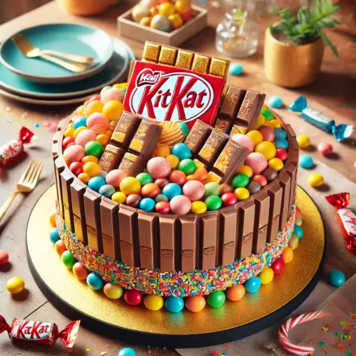 kit kat birthday cake