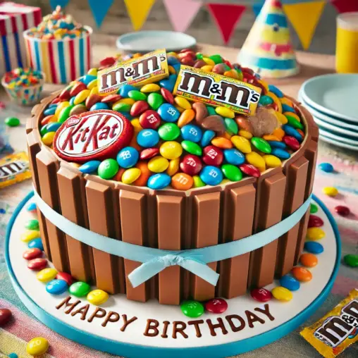 kit kat birthday cake