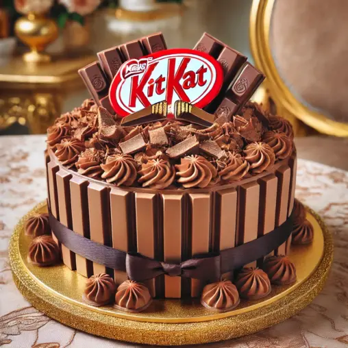 kit kat birthday cake