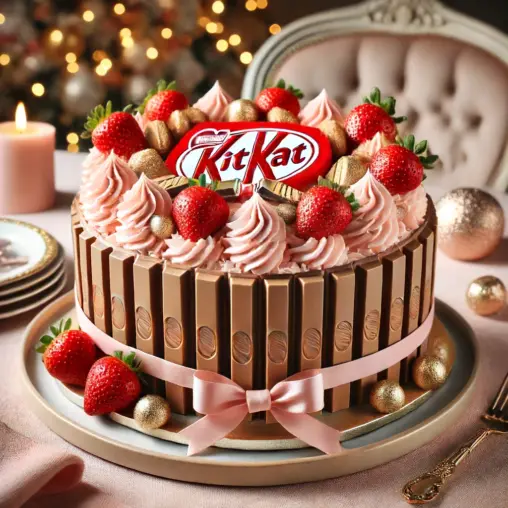 kit kat birthday cake